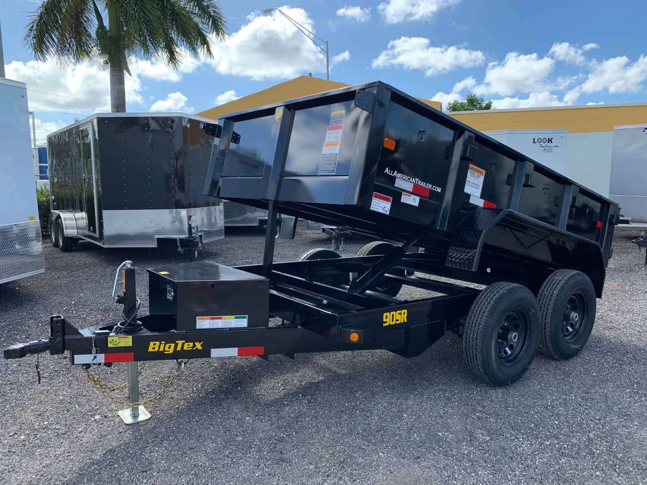 12 ft dump trailer rental company