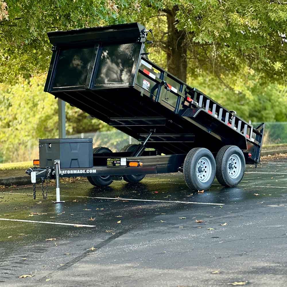 12 ft dump trailer rental