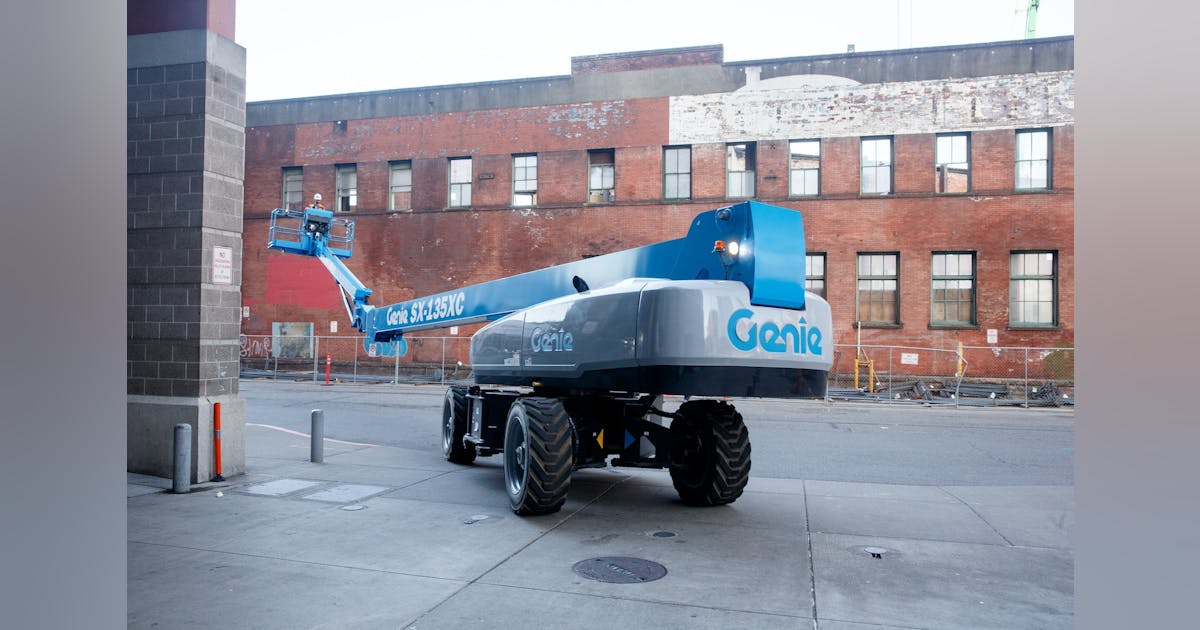135ft Boom lift genie sx135xc telescopic boom rental