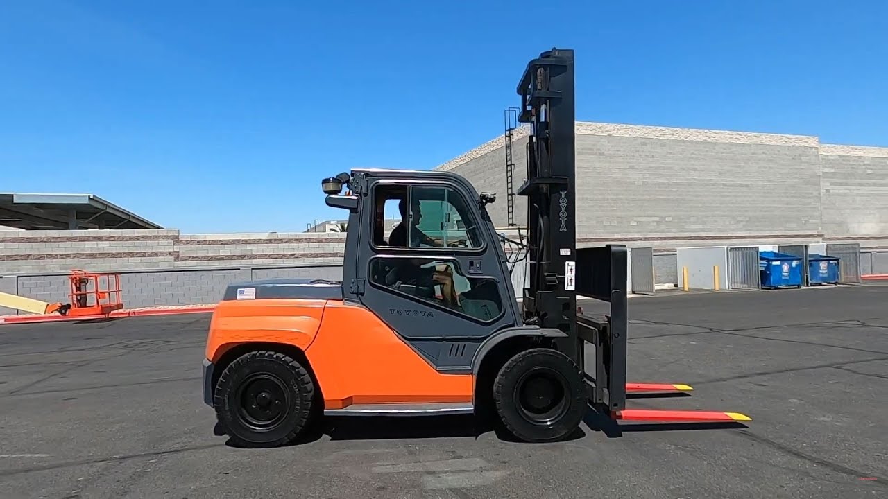 15000 lbs industrial 15k forklift rental toyota 50 8FG70U