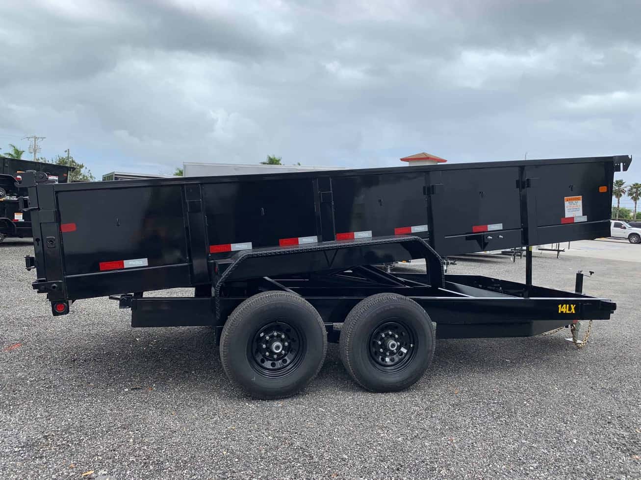 16 ft dump trailer rental