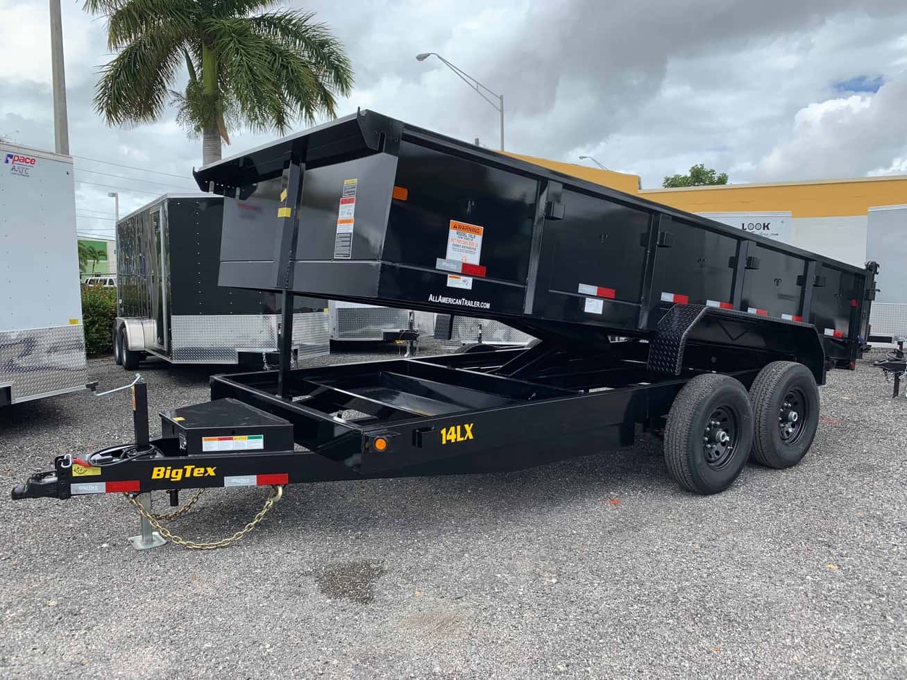 16 ft dump trailer rentals
