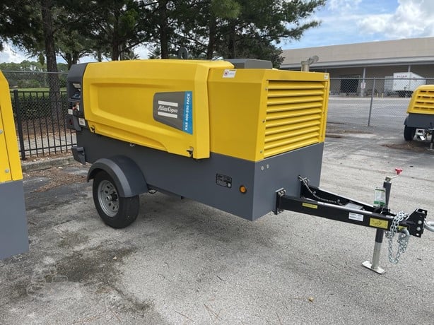 atlas copco 400 cfm towable air compressor rental