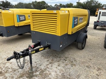 atlascopco 400 cfm towable air compressor rentals