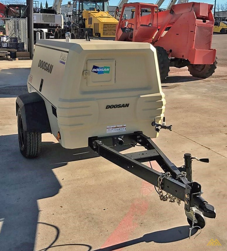 doosan 185 towable air compressor rental