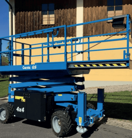 genie 2669RT Rough Terrain 26ft Scissor Lift Rental awd