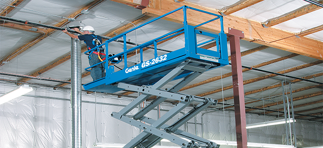 genie 2669RT Rough Terrain 26ft Scissor Lift Rental