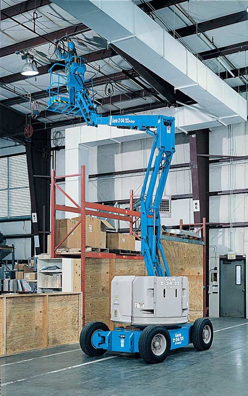 genie 34ft boom lift rental