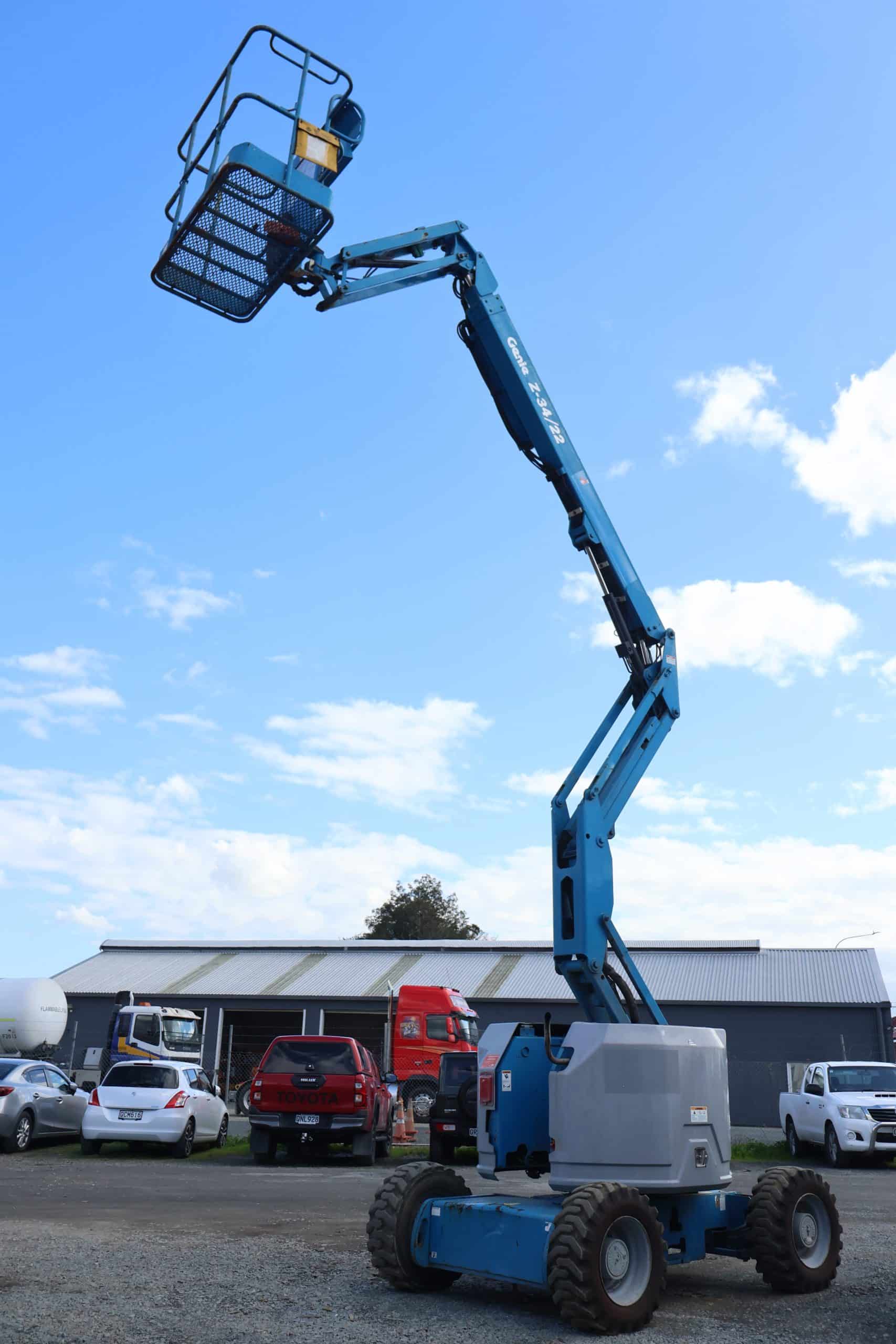 genie 35ft boom lift rental
