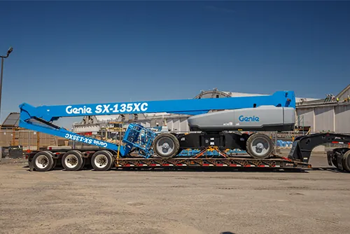 genie sx 135xc boom lift rental services