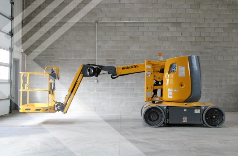 haulotte ha32cj boom lift rental
