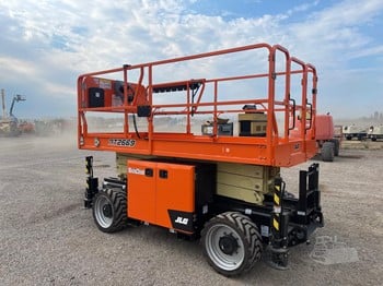 jlg rt2669 rough terrain 26ft scissor lift rental