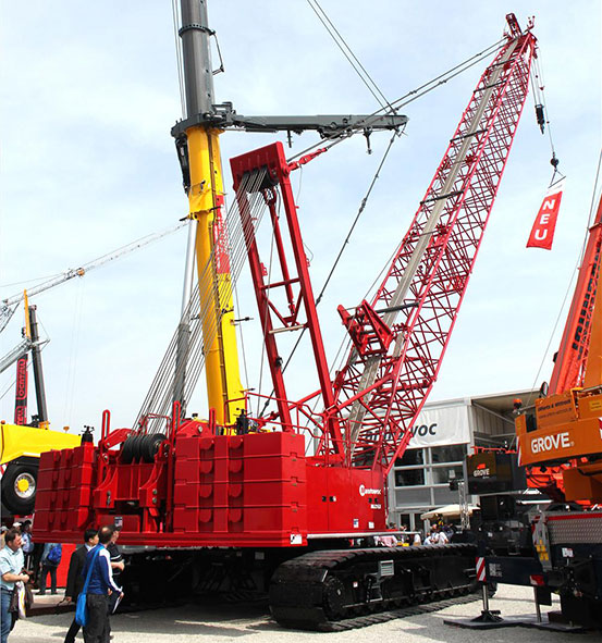 manitowoc 100 ton crawler crane rental