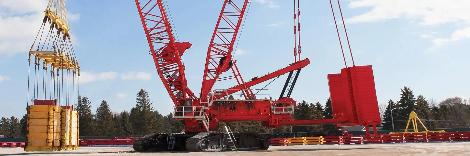 manitowoc 100 ton crawler crane rentals