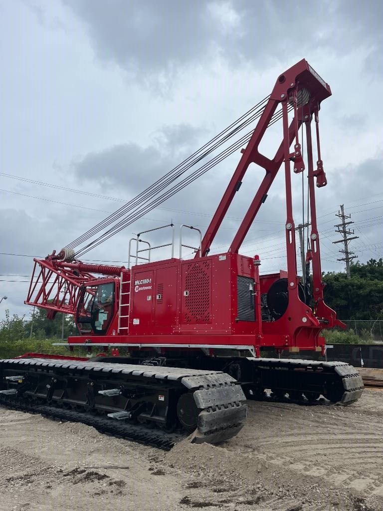 manitowoc mlc150 150 ton lattice crawler crane rentals