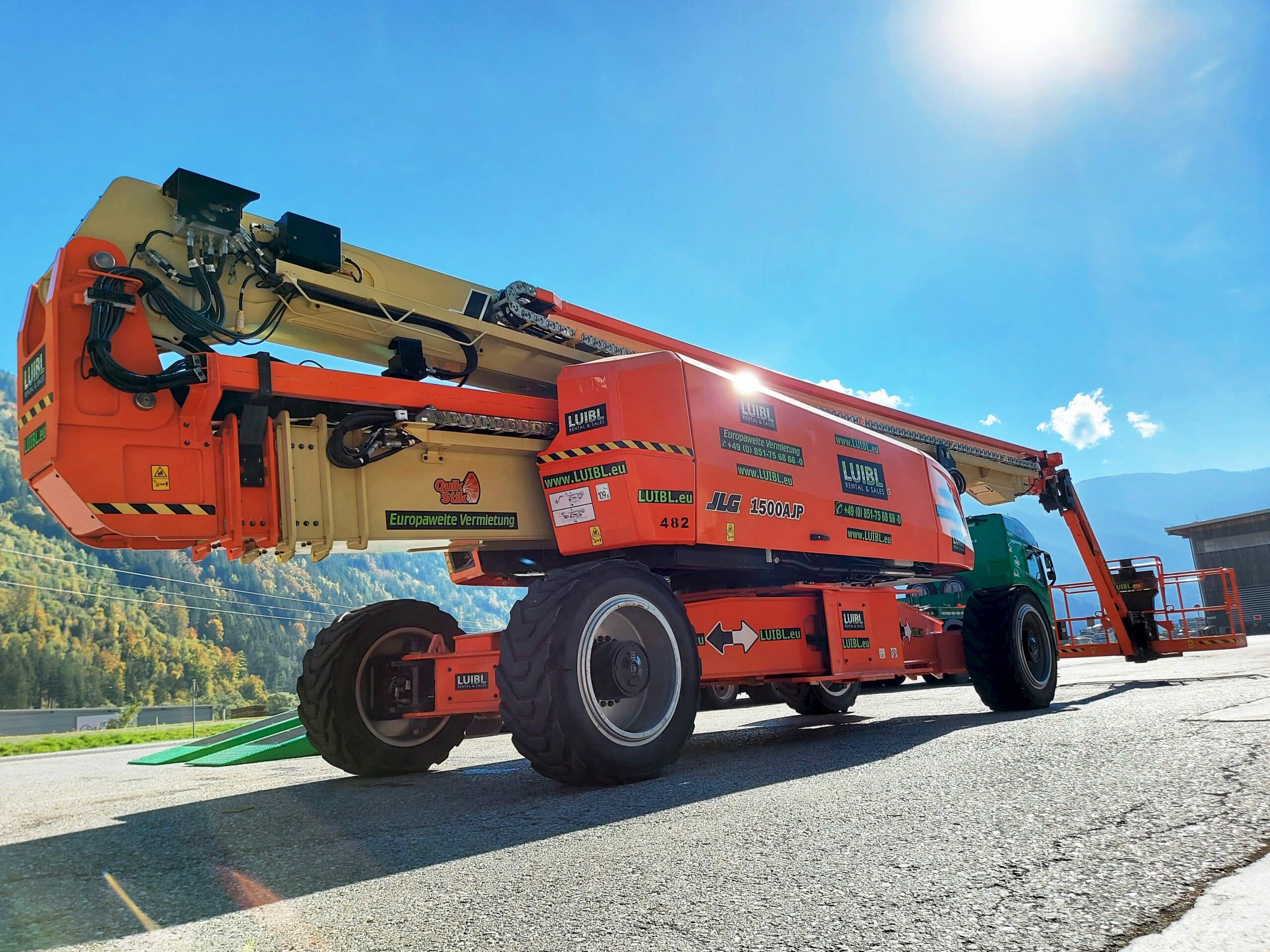 rental JLG 1500 AJP articulating boom lift