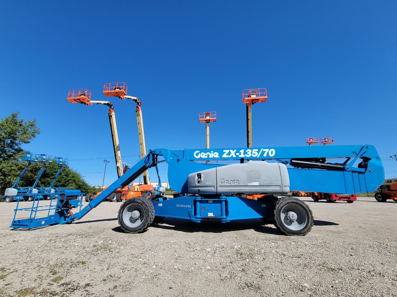 zx 135ft articulating boom lift rentals genie