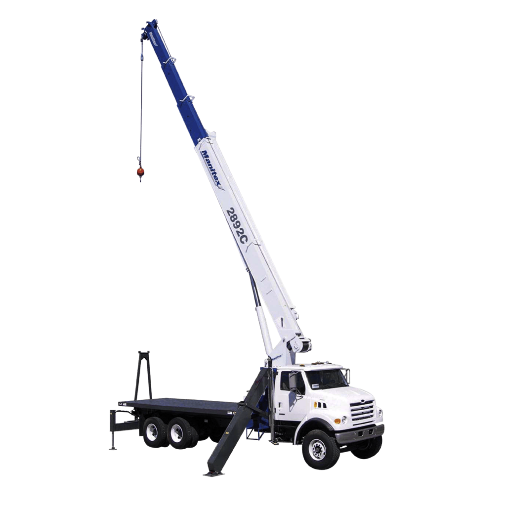 28 Ton Straight Boom Crane Truck