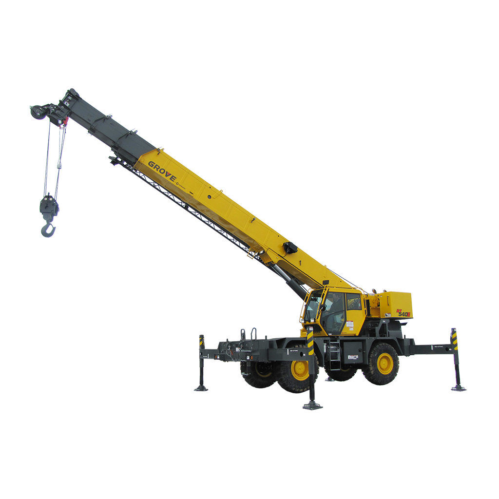 50 Ton 4x4 Rough Terrain Crane