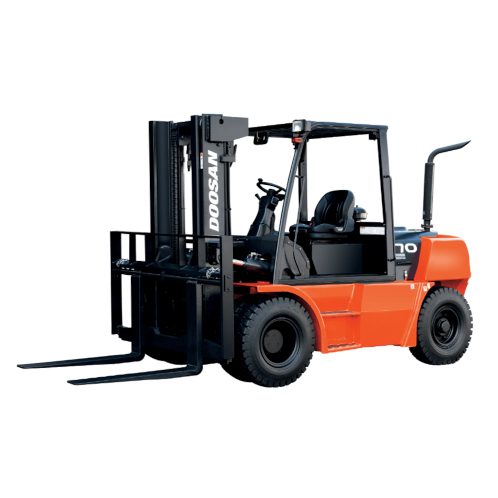 15,000 lb. Industrial Forklift - Komatsu D70S
