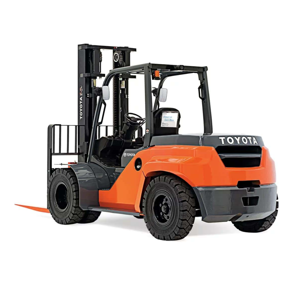 15,000 lb. Industrial Forklift - Toyota 8FG70U