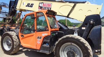 12,000 lbs Telehandler Forklift 55ft Reach JLG 1255
