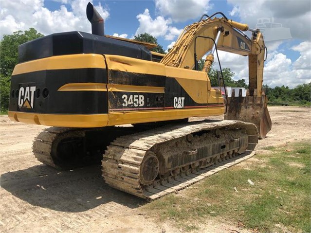 CAT 345BL Excavator Crawler with operating weight 97k lbs