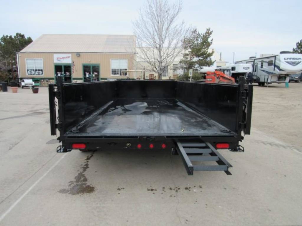 Big Tex LP16 Towable Dump Trailer for equipment and debris