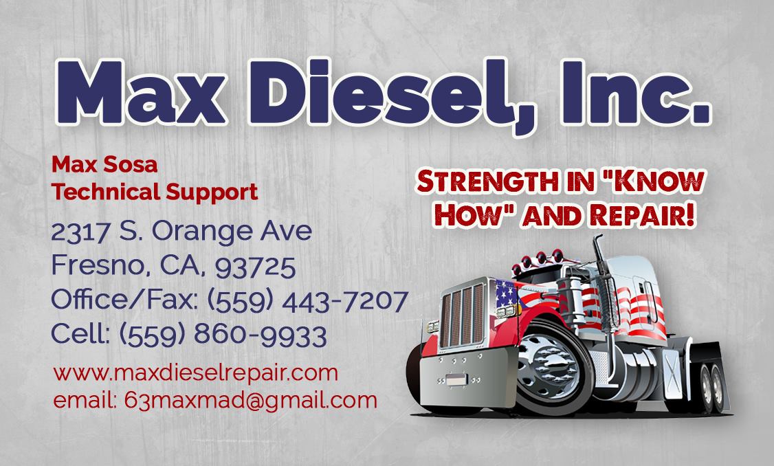 Max Diesel Truck and Trailer Repair Fresno