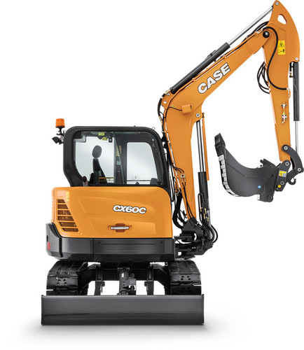 CASE CX60C Crawler Excavator w/ rubber tracks