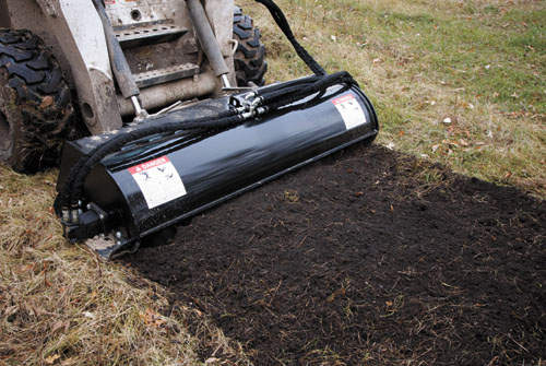 Weed Abatement Rototiller Attachment